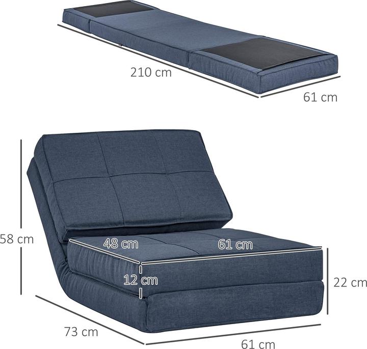 Produktbild Jamb Sessel mit Bettfunktion