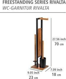 Produktbild Wenko Stand WC-Garnitur Rivalta