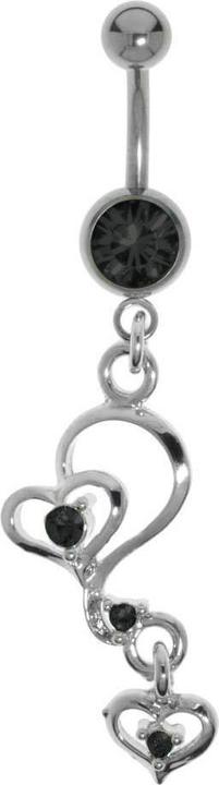 Image du produit Bijouteria Piercing nombril (Laiton, Cristallin, Titane)