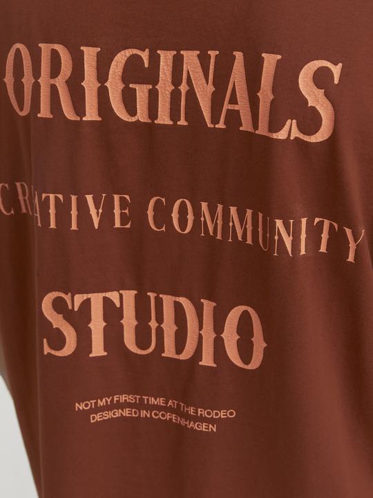 Actual product image Jack & Jones Joraustin Font Tee Ss C.N Styd Aw24 (XL)