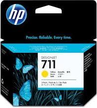 Produktbild HP Ink No.711 Yellow tri-pack (CZ136A) (Y)