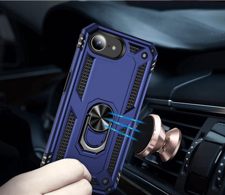 Image du produit Cover-Discount iPhone 16e - Robustes Back Cover mit Kickstand (Apple iPhone 16e)