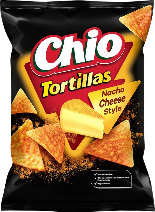 Produktbild Chio Tortillas Nacho Cheese 125g (125 g)