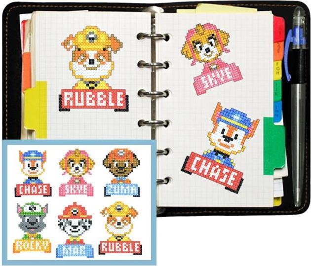 Produktbild Shenzhen Diamond Painting Sticker Mini Welpen