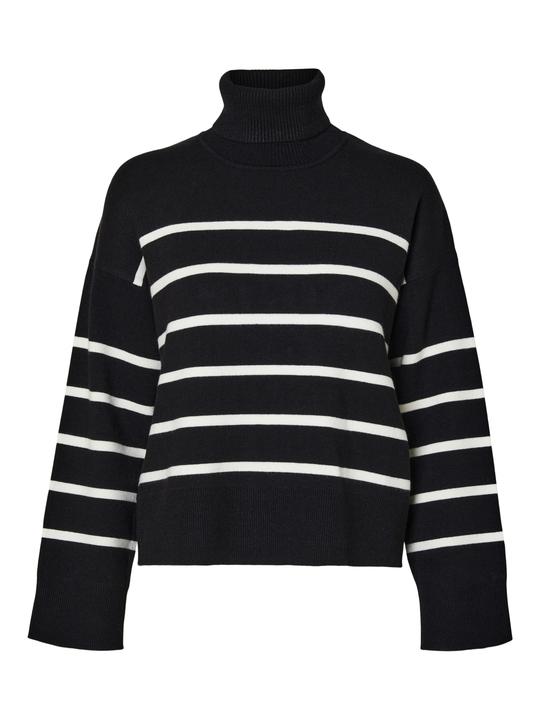 Actual product image Selected Femme Slfkamma Ls Knit Roll Neck Noos (L)