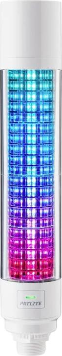 Patlite LB6-20ILWCBW mit Buzzer und M12 Anschluss