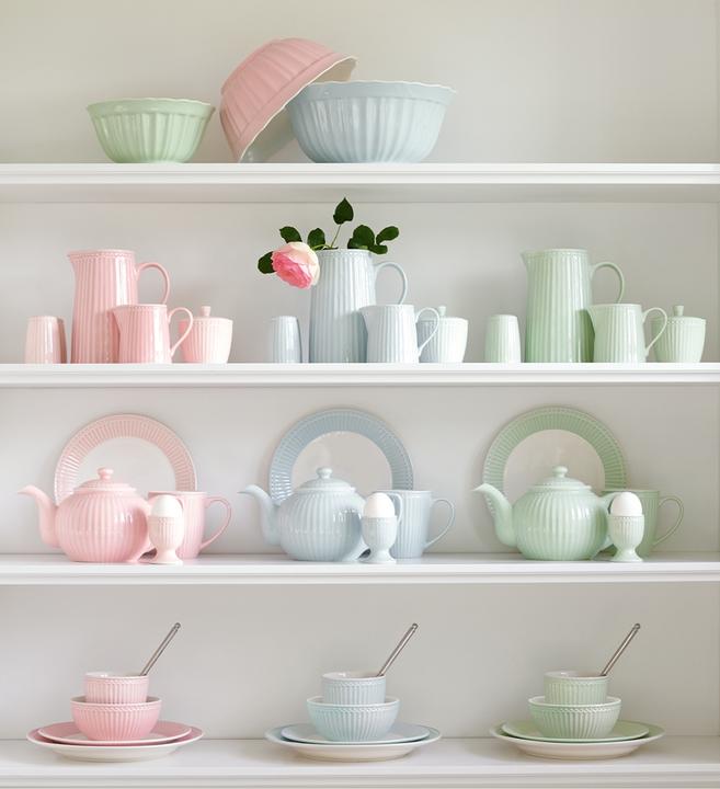 Produktbild Greengate Alice Tasse mit Untertasse pale green 8,5 cm (1 x)