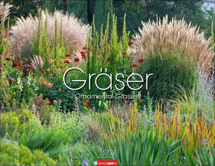 Image du produit Gräser Kalender 2026 (44 x 34 cm, Couverture rigide, Allemand)