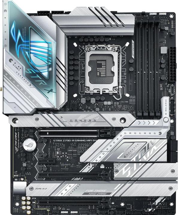 Immagine prodotto ASUS ROG Strix Z790-A Gaming Wifi D4 (LGA 1700, Intel Z790, ATX)