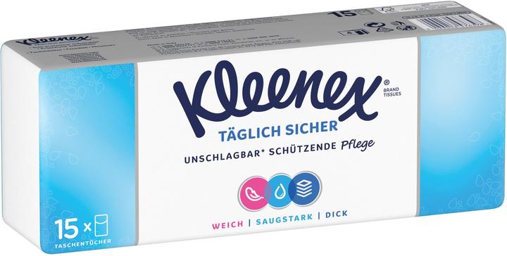 Actual product image Kleenex Taschentücher Täglich sicher