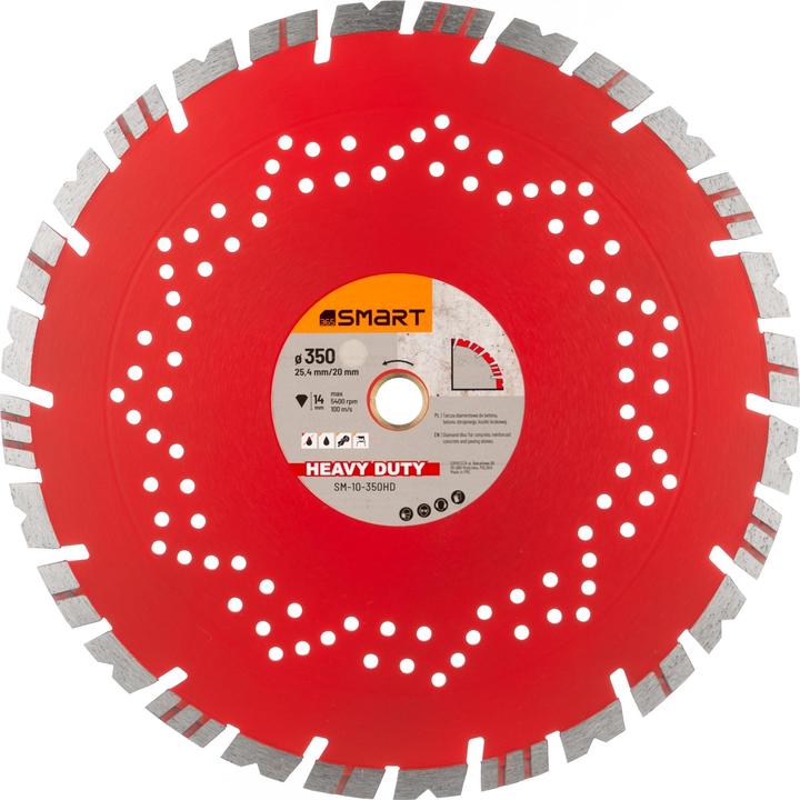 Produktbild Smart365 Hochleistungs-Diamanttrennscheibe 350 x 25,4 mm