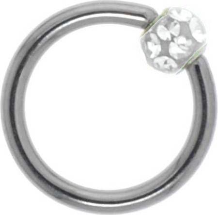 Bijouteria 1.2mm Piercingstab (Zirkonia, Epoxiharz, Chirurgenstahl 316L)