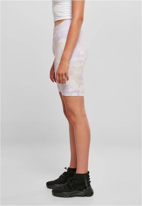 Actual product image Urban Classics Ladies High Waist Camo Tech Cycle Shorts - 6304 (M)