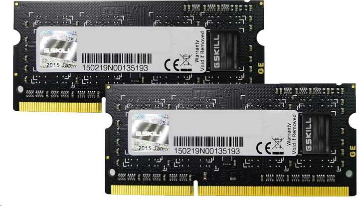 Actual product image G.Skill Standard (2 x 4GB, 1600 MHz, DDR3U-RAM, SO-DIMM)