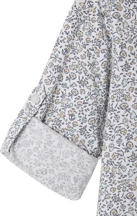 Actual product image Vertbaudet Jungen Hemd mit Stehkragen und Blumenmuster (98)