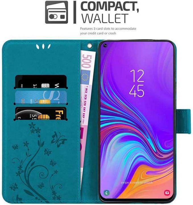 Produktbild Cadorabo Flower Book Cover (Samsung Galaxy A8s)