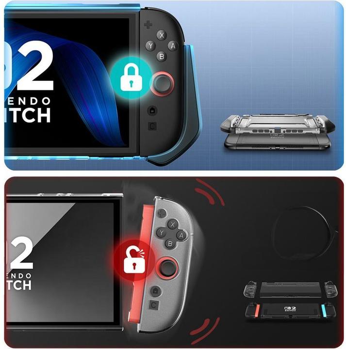 Produktbild Supcase Blade Case für Nintendo Switch 2 - Schwarz (Switch)