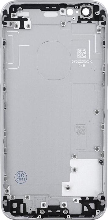 Image du produit OEM Dos de rechange iPhone 6s gris, sans logo (iPhone 6s)