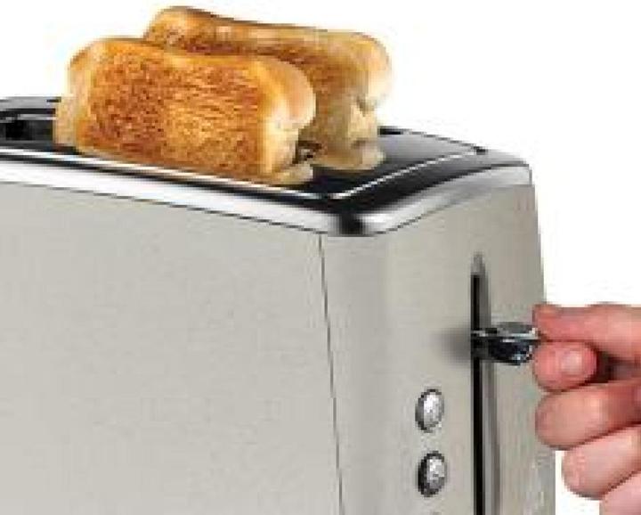 Actual product image Russell Hobbs Toaster Luna Stone Stone Gray