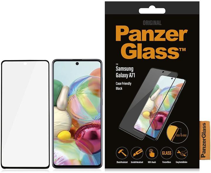 Produktbild PanzerGlass Edge to Edge (1 Stück, Samsung Galaxy A71)