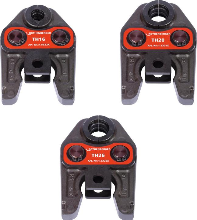 Rothenberger Pressbacken ROMAX® Standard Set TH 16-20-26 mm