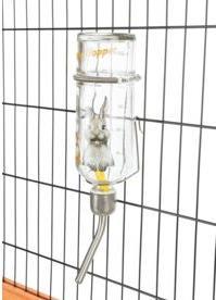 Actual product image Trixie Honey & Hopper small animal drinker glass 500ml (0.50 l)