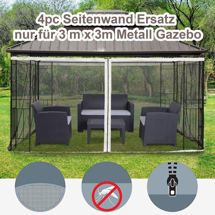 Produktbild Swisshandel24 Moskitonetz für Pavillon (352 cm, 207 cm)