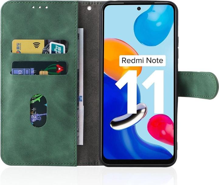 Produktbild König Design Hülle Handy Schutz für Xiaomi Redmi Note 11 Case Cover Tasche Wallet 360 Grad (Oppo A11s, Xiaomi Redmi Note 11)