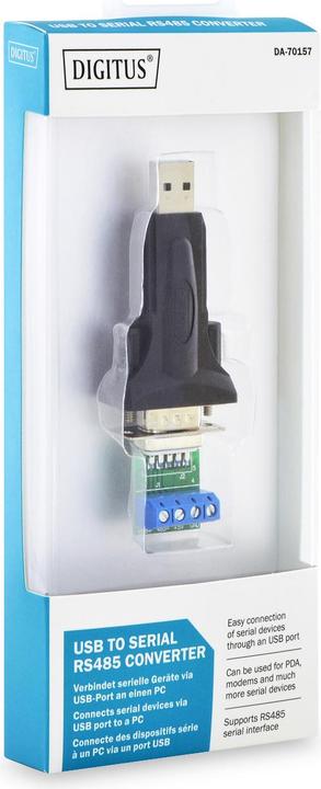 Produktbild Digitus USB 2.0 zu seriell Konverter (USB 2.0)