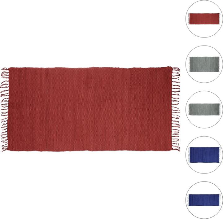 Produktbild Relaxdays Flickenteppich (200 x 80 x 1 cm)