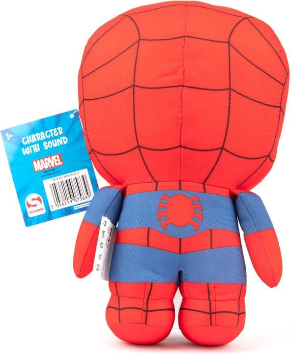 Produktbild Sambro Spiderman Plüschtier mit Ton (30 cm)