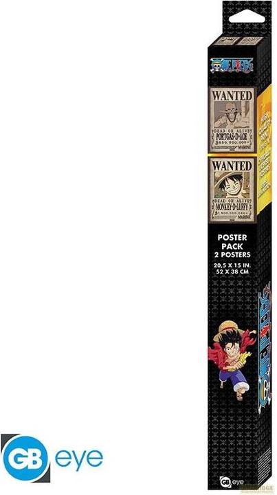 Image du produit ABYstyle One Piece - Wanted Luffy & Ace