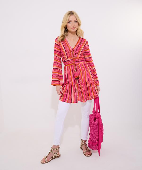 Actual product image Joe Browns Bold Striped Slim-Fit Tunic