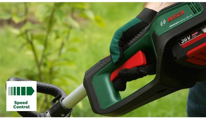 Actual product image Bosch Home & Garden AdvancedGrassCut 36V-33 solo cordless lawn trimmer (Trim line)