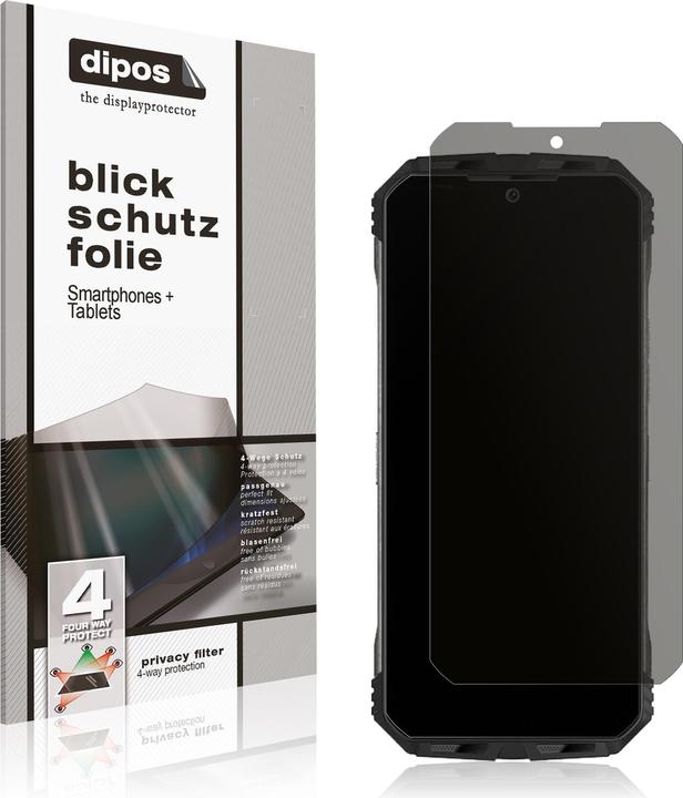 Actual product image Dipos Screen Protector 4-Way Privacy (1 Piece, Doogee V30T)