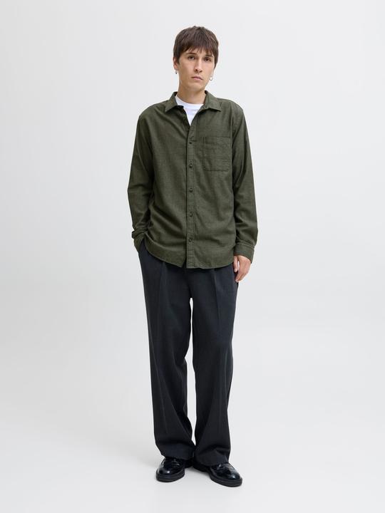 Produktbild Jack & Jones Jjeclassic Melange Shirt L/S Noos (M)