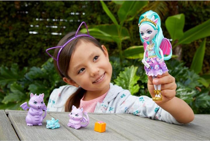 Actual product image Enchantimals Royal Deanna Dragon Family Doll