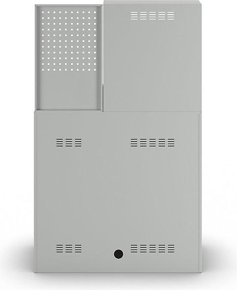 Produktbild eurokraft pro Computer-Arbeitsstation, Stahlblech