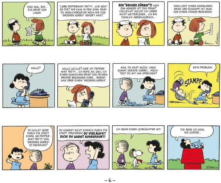 Produktbild Snoopy und die Peanuts 6: Weiter so, Charlie Brown! (Deutsch, Charles M. Schulz, 2024)