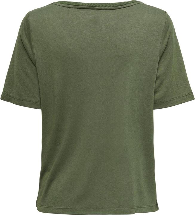 Only Normal geschnitten V-Ausschnitt Top Top (L)