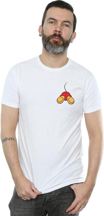 Immagine prodotto Disney Mickey Mouse Backside Breast Print Maglietta Uomo (4XL)