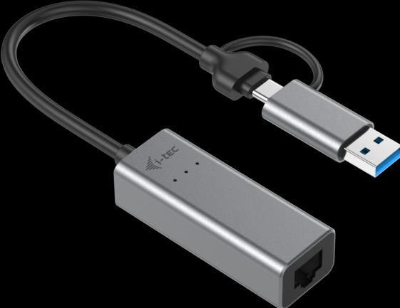 Actual product image i-tec USB-C Ethernet Adapter (USB-C 3.1 Gen 1, RJ45 2.5 Gigabit Ethernet (1x))