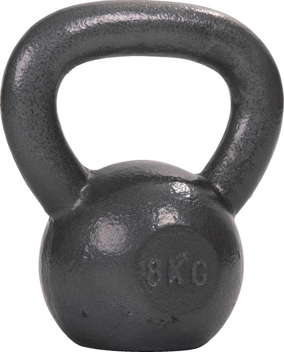 Actual product image Sport-Thieme Kettlebell hammer blow, lacquered, grey (1 x 8 kg)