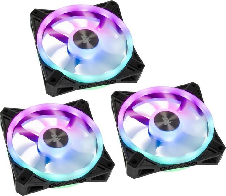 Image du produit Corsair iCUE QL120 RGB (120 mm, 3 x)
