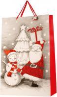 Image du produit IKO Sac cadeau XXL "Noël à paillettes" 50x72x16cm,21 (Pochette cadeau)