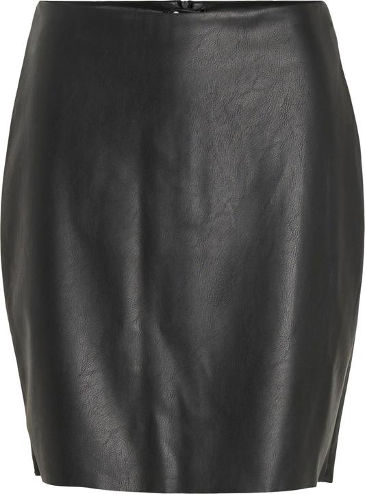 Actual product image Vila Coated mini skirt (40)