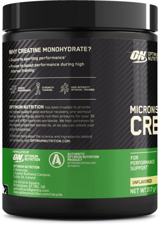 Actual product image Optimum Nutrition Creatine Powder (1 Piece, Powder, 317 g)