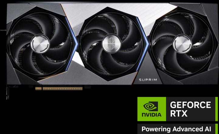 Actual product image MSI GeForce RTX 5090 32G SUPRIM SOC (32 GB)