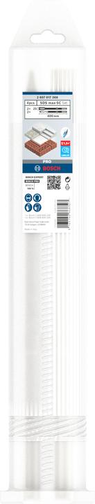 Produktbild Bosch Professional Zubehör PRO SDS max-5C Meissel-Set, Spitzmeissel 400 mm, Flachmeissel 25 x 400 mm, 2+2-tlg. (25 mm)