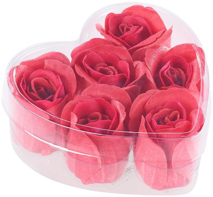 Pearl 6 rote Rosen-Duftseifen